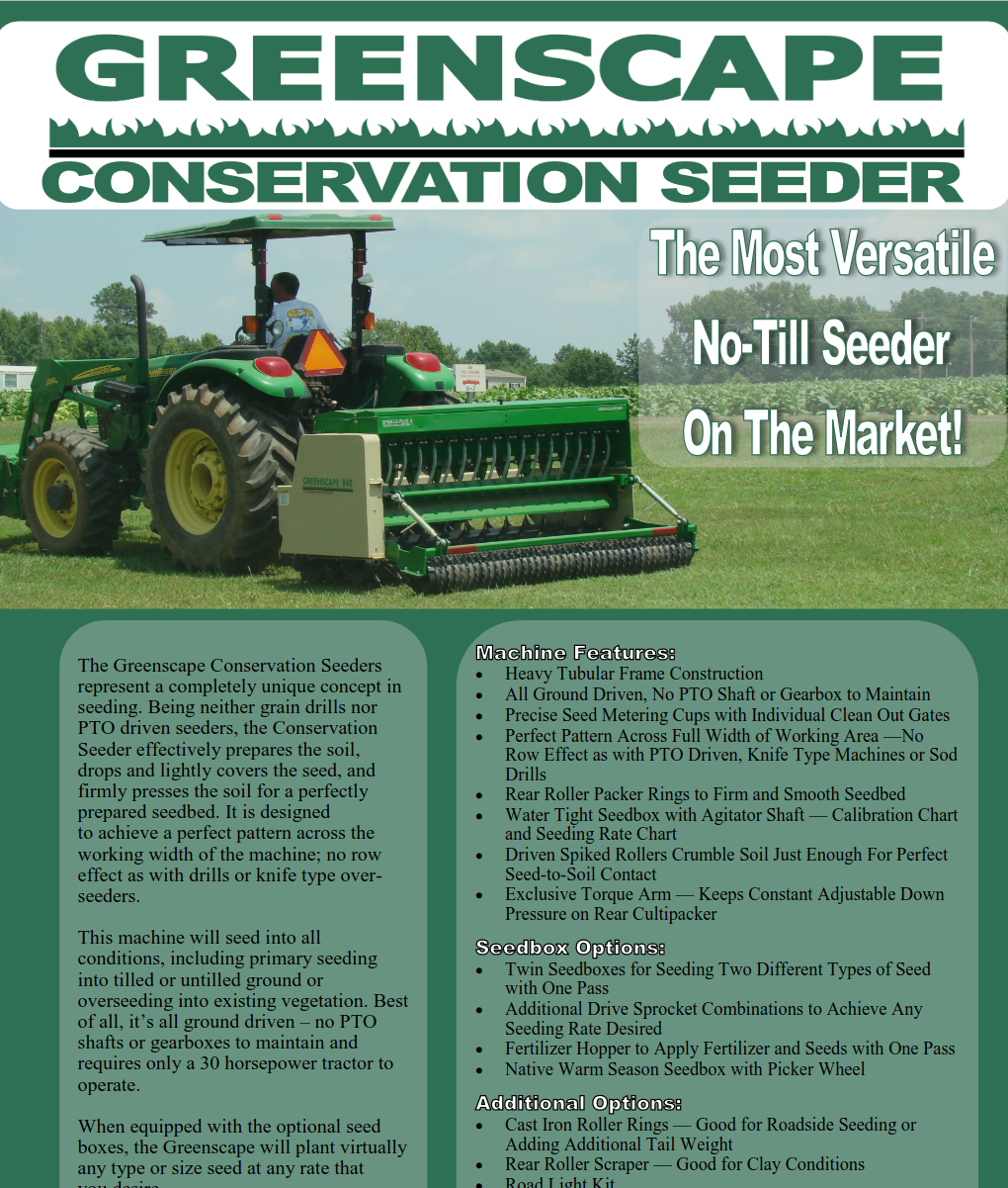 NEW GREENSCAPE 840