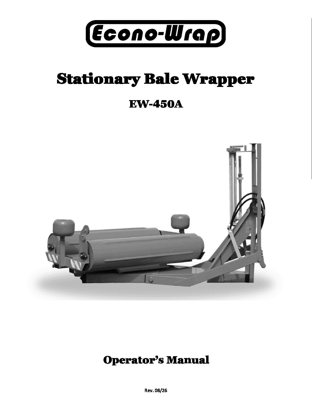 EW-450A Bale Wrapper