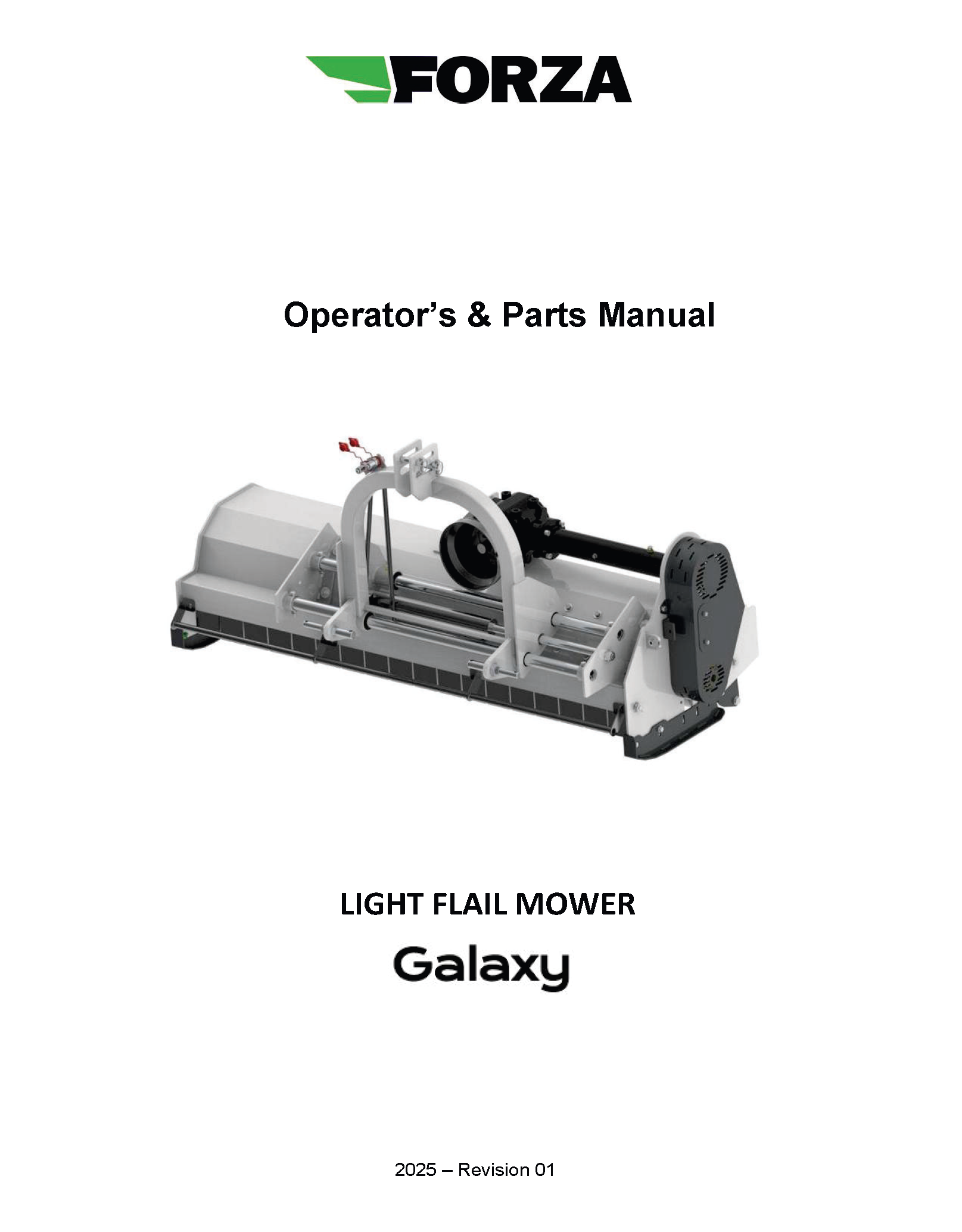 Forza Galaxy Flail Mower
