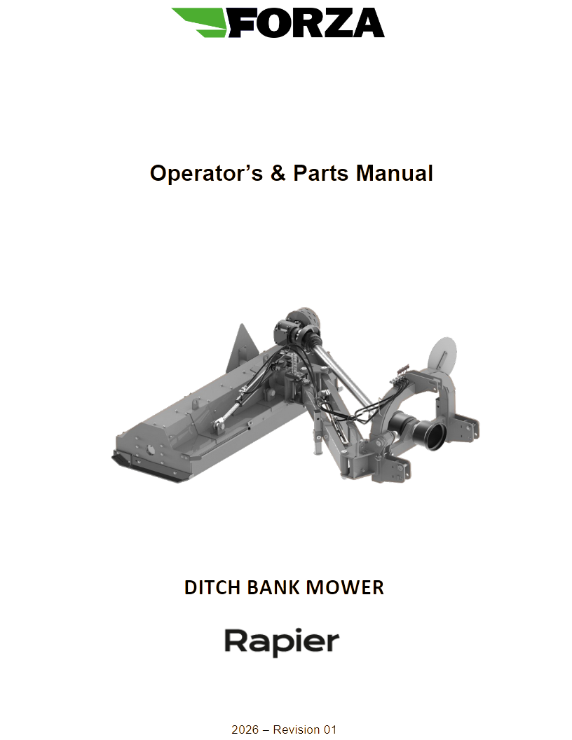 Forza Rapier Flail Mower