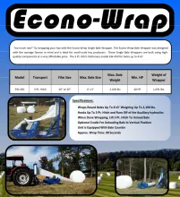 ECONO-WRAP Bale Wrapper