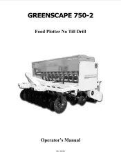 Greenscape 750-2 Food Plotter No Till Drill