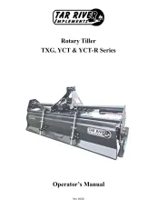 TXG-YCT Rotary Tiller Manual