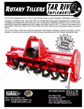 Rotary Tiller Literature 