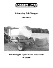 Bale Wrapper Tipper Valve Instructions -VIDEO-
