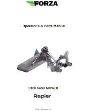 Forza Rapier Flail Mower